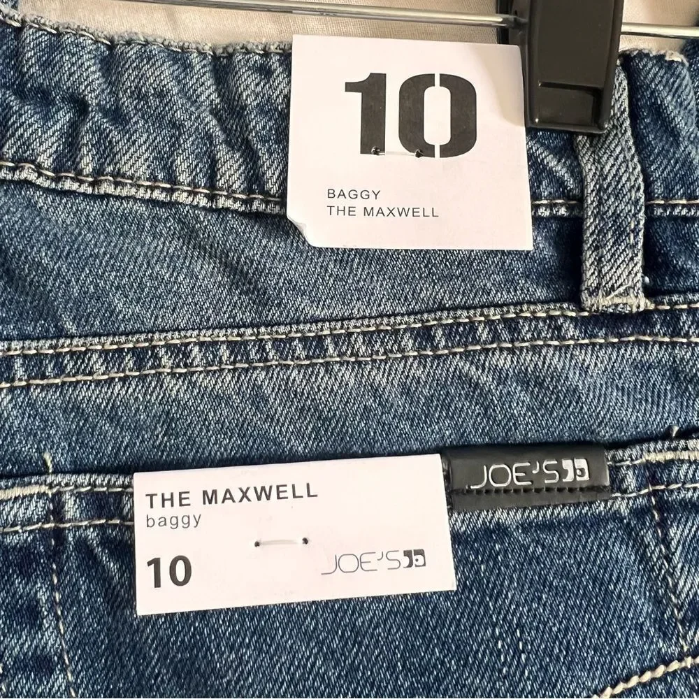 Joe’s Jeans Kids' Maxwell Baggy Fit Knit Jeans Dark Wash Big Kids 10 NEW